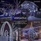 33ft Black Wire Christmas Lights - 100 LED Gothic String Lights with Memory Function & 8 Modes - Waterproof White LED Fairy Lights for Goth Home Decor, Christmas Trees, and Indoor Outdoor Parties